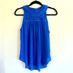 Maeve by Anthropologie royal blue top Sz 2